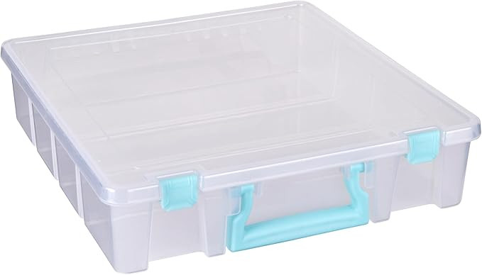 ArtBin Super Satchel 1 Compartment Box Clear Craft Organizer Storage Case | Amazon (US)