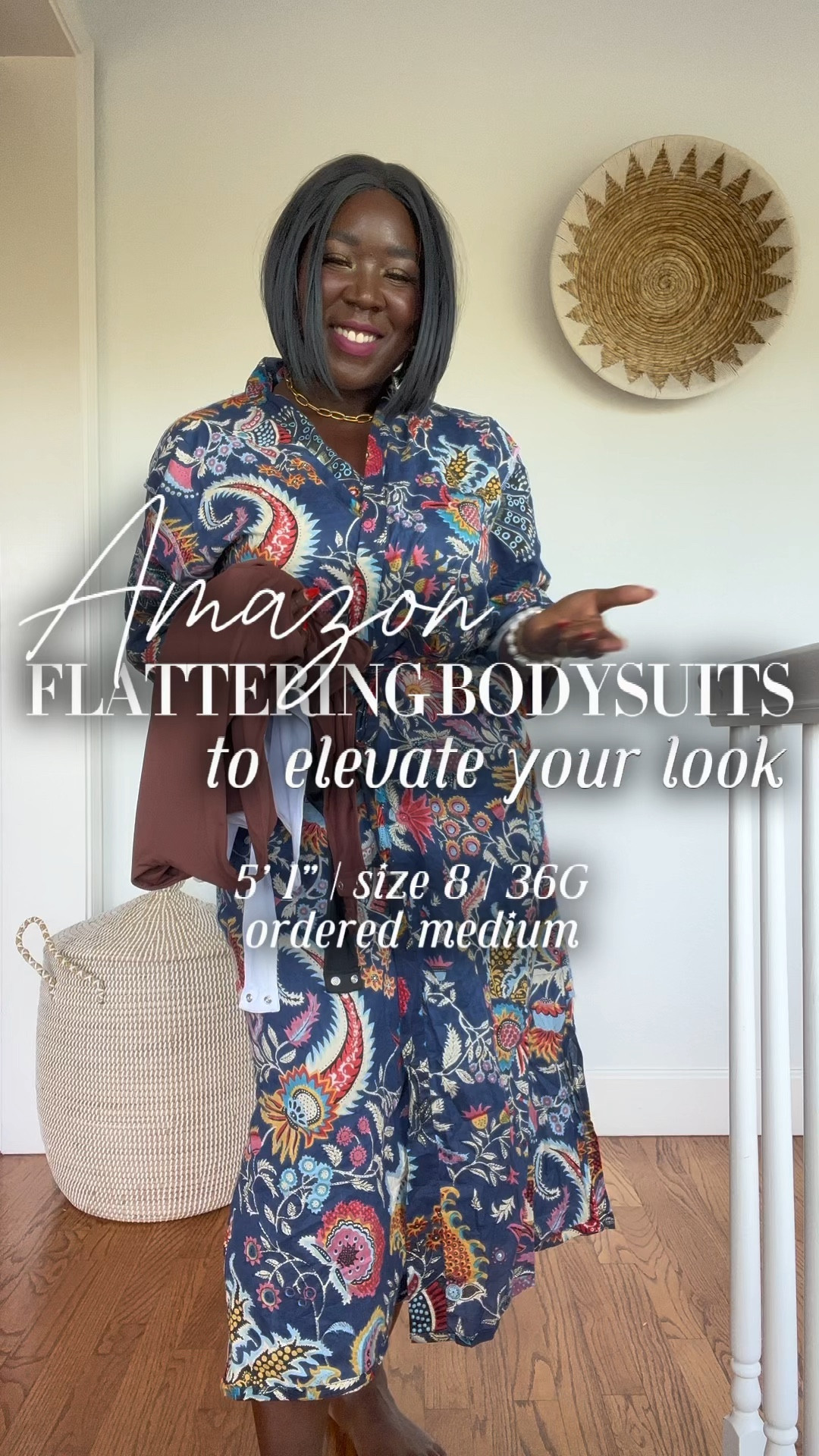 This Amazon bodysuit is such a good basic to have in your closet!! So easy to throw on with some jeans for an elevated look!! Ordered in a size medium!

#LTKstyletip #LTKshoecrush #LTKVideo