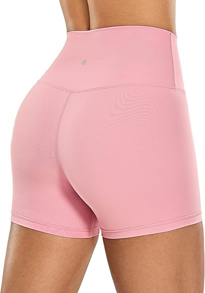 CRZ YOGA Women's Naked Feeling Biker Shorts - 3'' / 4'' / 6'' / 8'' / 10'' High Waisted Yoga Work... | Amazon (US)