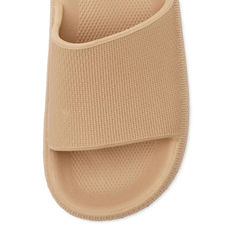 No Boundaries Women’s Pillow Slide Sandals | Walmart (US)