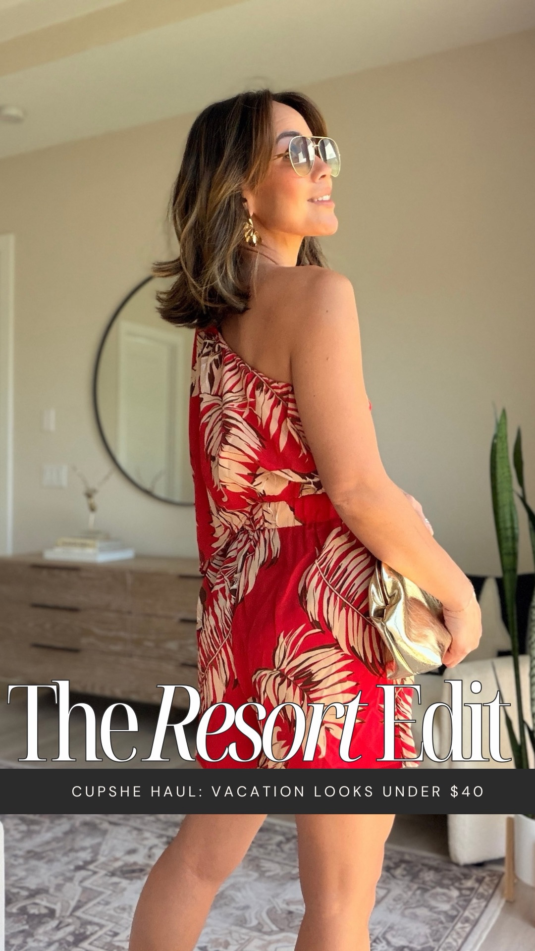 This Cupshe Spring  Haul is SO GOOD!! 🌴✨ Use the code CUP15 - 15% off orders $70+

How chic is this red asymmetrical romper? It simply slips on, has a gartered waistband, and dramatic draping. Easy to dress up or down ~ perfect to pack for your next warm weather getaway ✨👌

#LTKgrwm #LTKSwim #LTKTravel