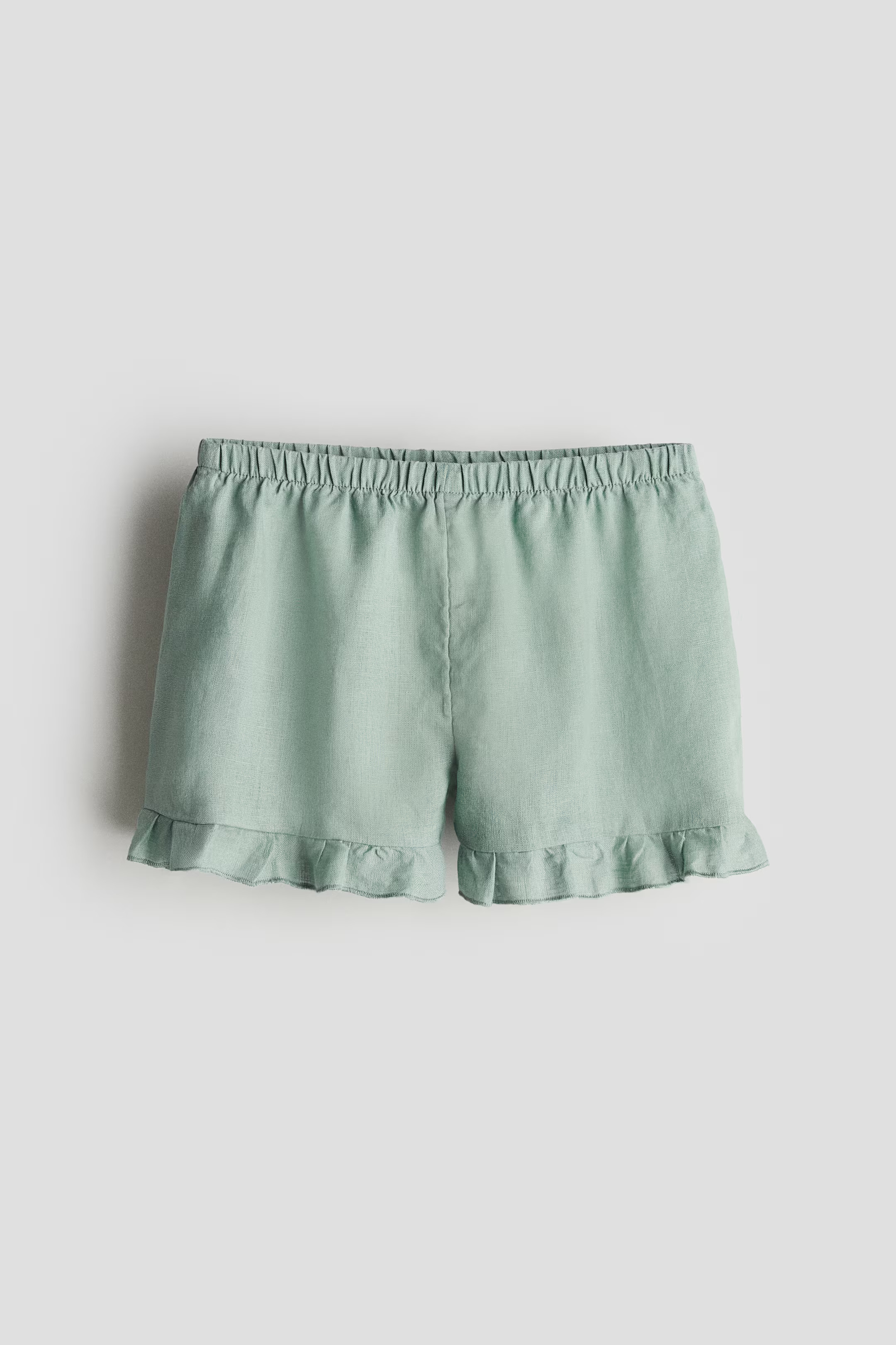 Ruffled Linen Shorts | H&M (US + CA)