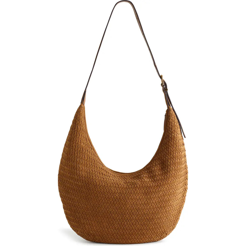 Madewell Essential Curve Shoulder Bag in Dried Acorn at Nordstrom Rack | Nordstrom Rack