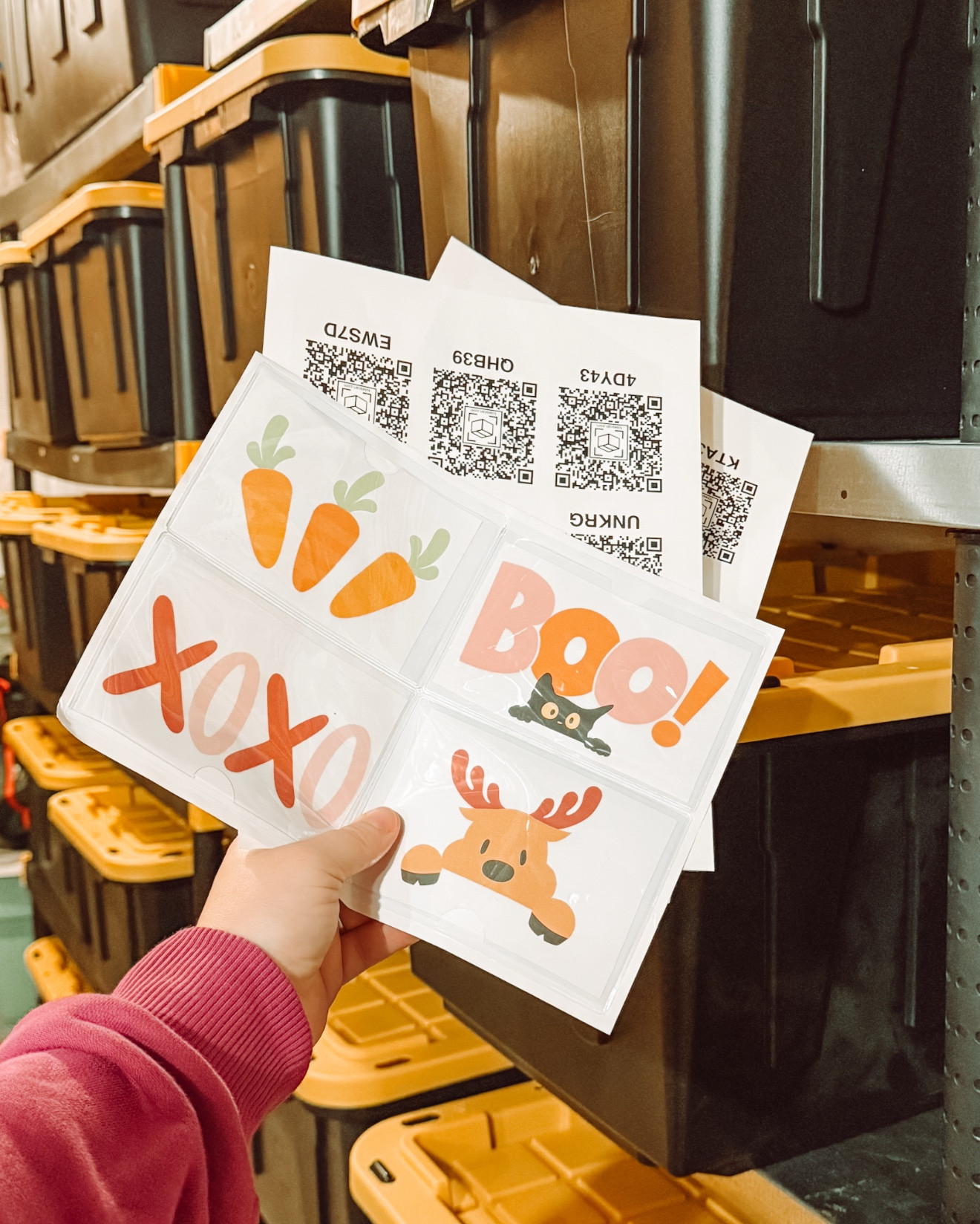 Storage bin labels! 

#LTKHome