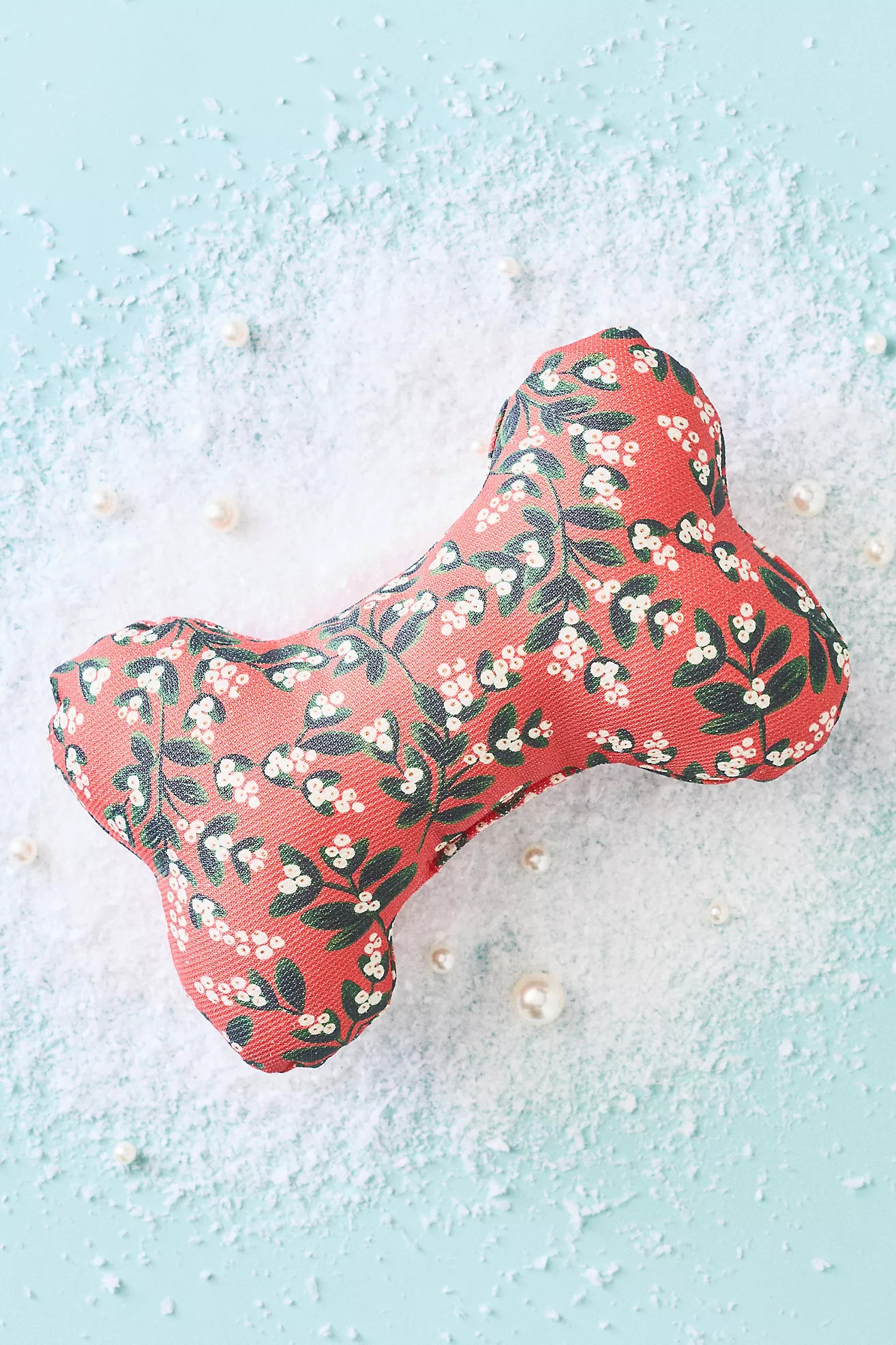 Rifle Paper Co. x The Foggy Dog Plush Bone Dog Toy | Anthropologie (US)