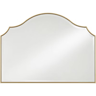 Noble Park Vinyard Arch Top Vanity Decorative Wall Mirror Vintage Beveled Glass Gold Frame 38" Wi... | Target