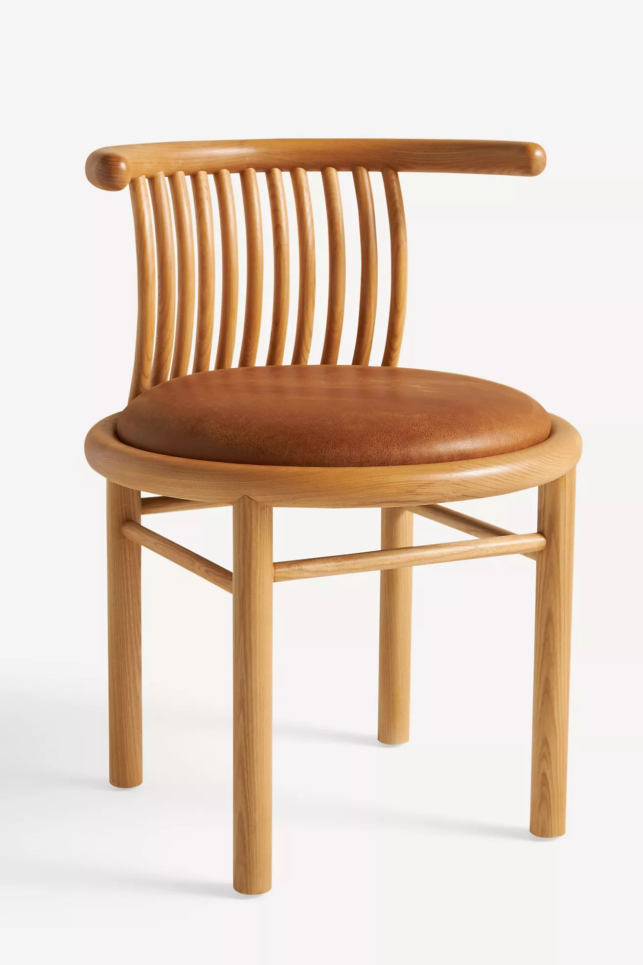 Mathilde Leather Dining Chair | Anthropologie (US)