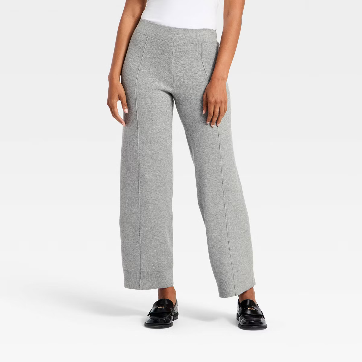 Women's Wide Leg Sweater Pants - A New Day™ | Target