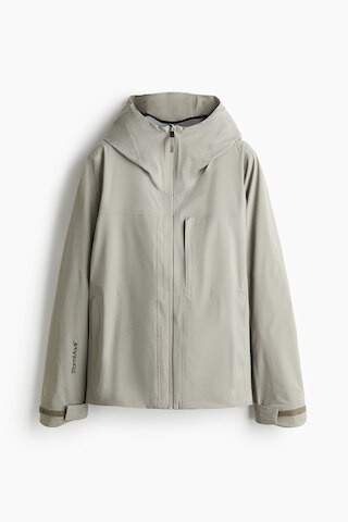 H & M - Lightweight 3-layer shell jacket with StormMove - Grey | H&M (UK, MY, IN, SG, PH, TW, HK)