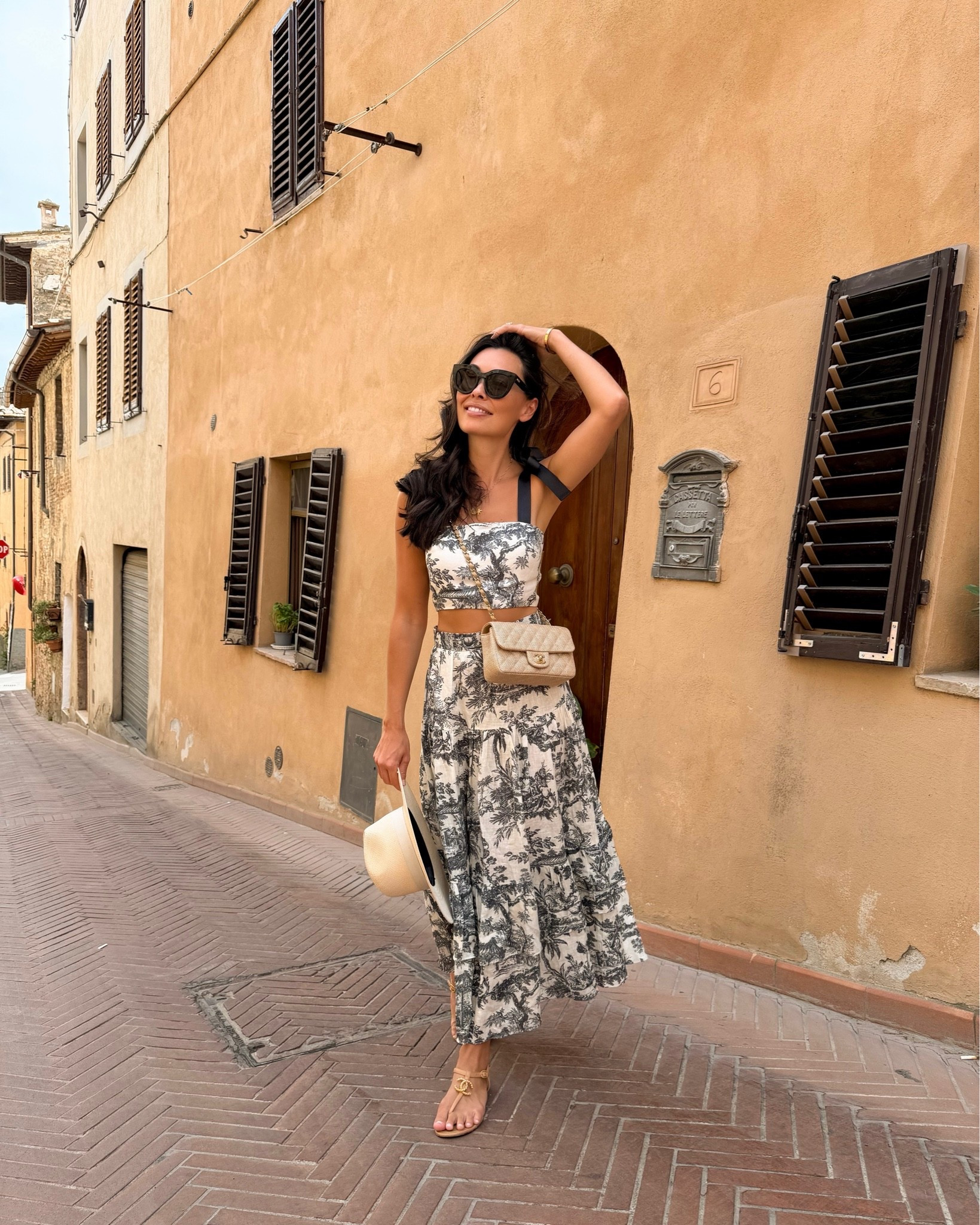 Toile set in Tuscany.

#LTKootd #LTKstorytime #LTKdayinmylife