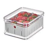 Amazon.com: iDesign Recycled Plastic Crisp Produce Storage Containers with Lid and Colander Baske... | Amazon (US)