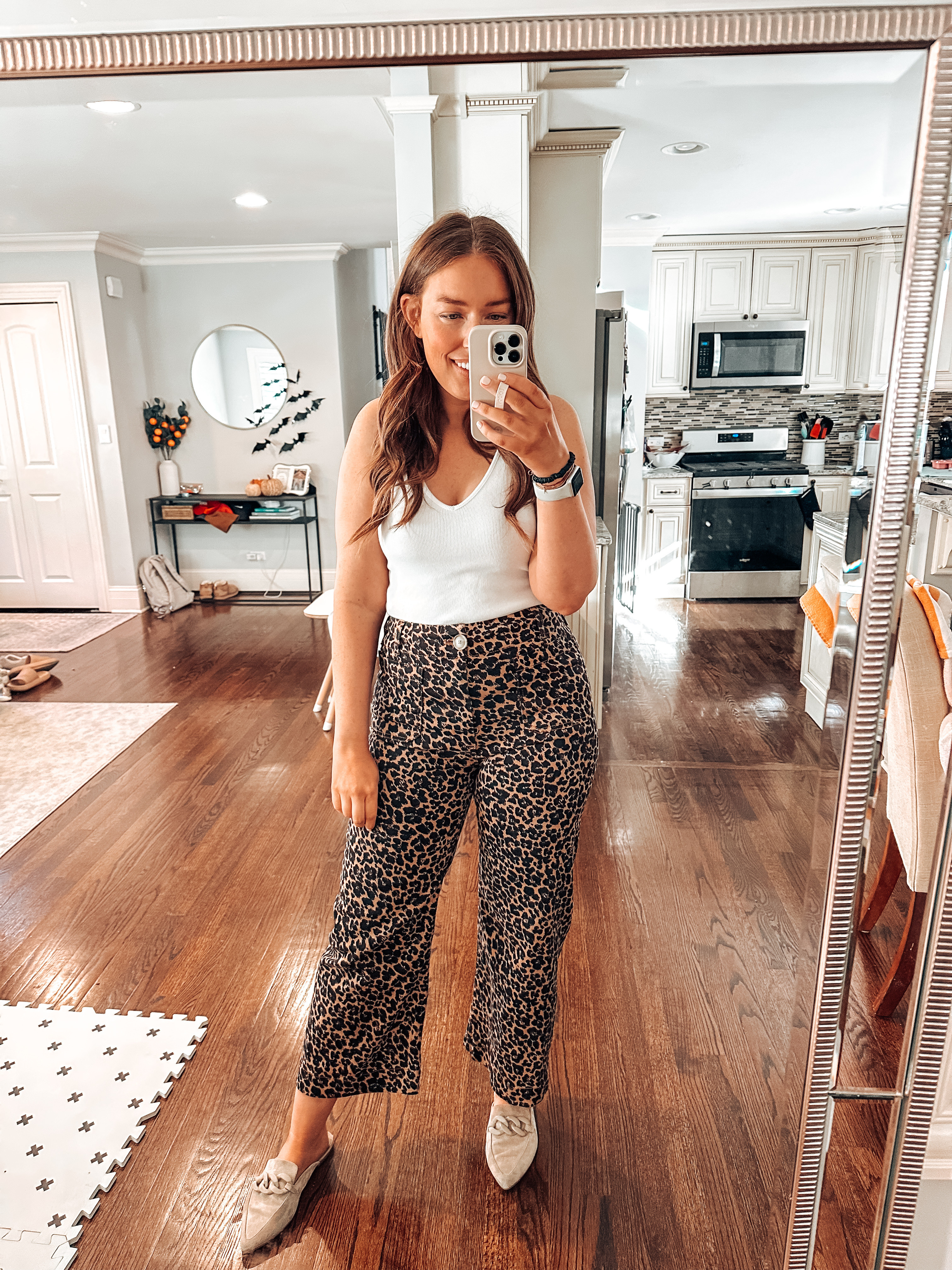Wearing size 30 in jeans. Size down 1 if in between. They are really comfy and flattering! 



Midsize / fall / leopard / leopard jeans / fall outfit 

#LTKStyleTip #LTKSeasonal #LTKMidsize
