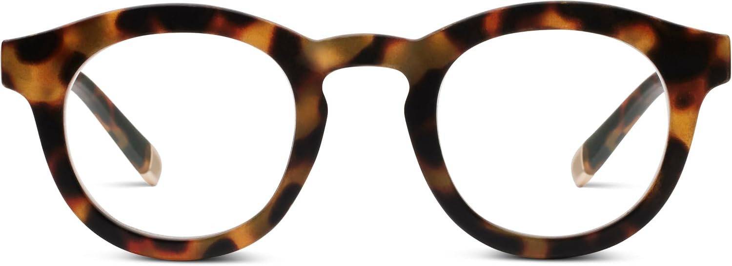 Peepers by PeeperSpecs Favorite Things Women's Round Stardust Blue Light Blocking Reading Glasses | Amazon (US)