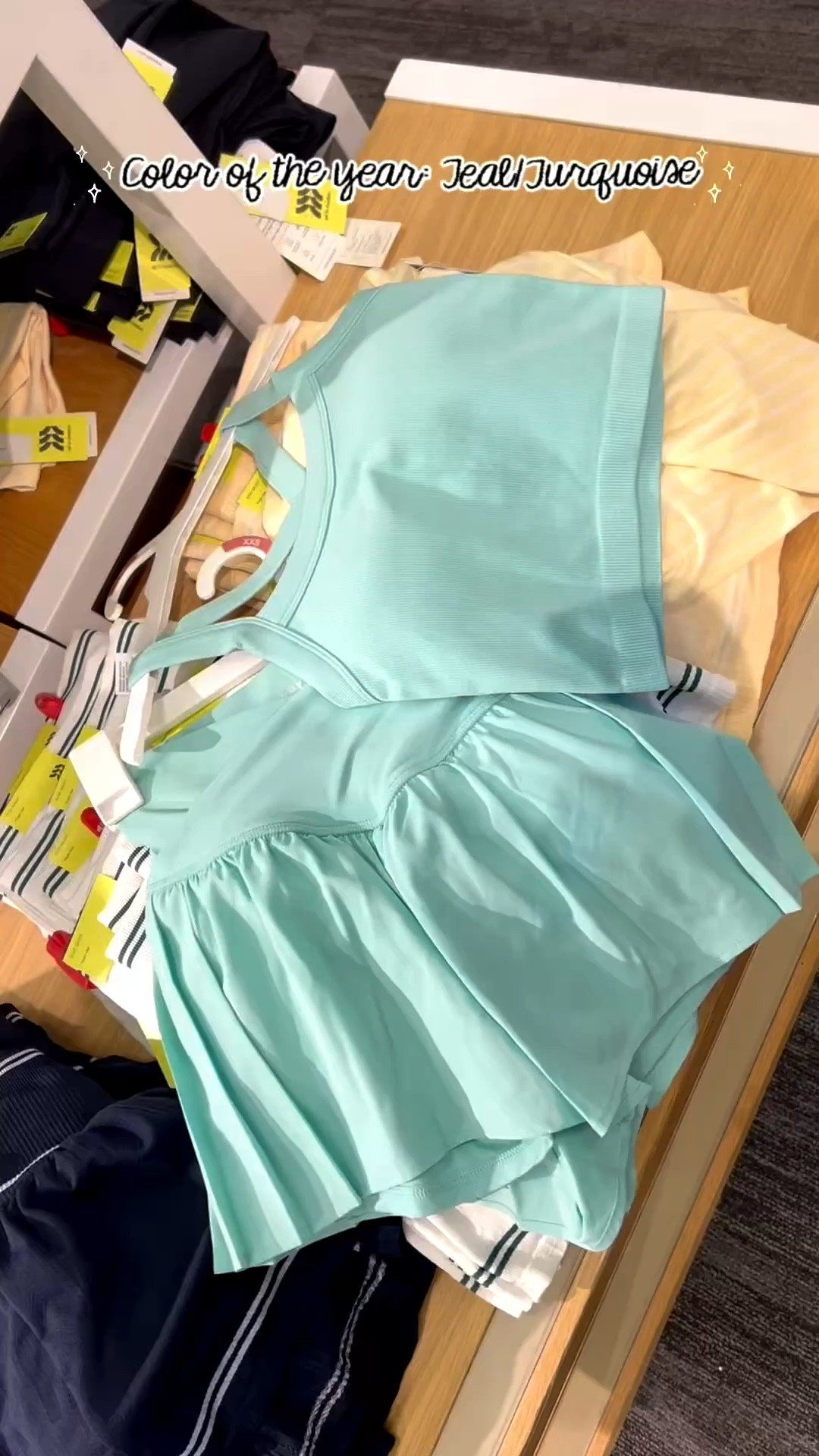 Color or the year: teal/turquoise 🩵

#LTKootd #LTKActive #LTKdayinmylife