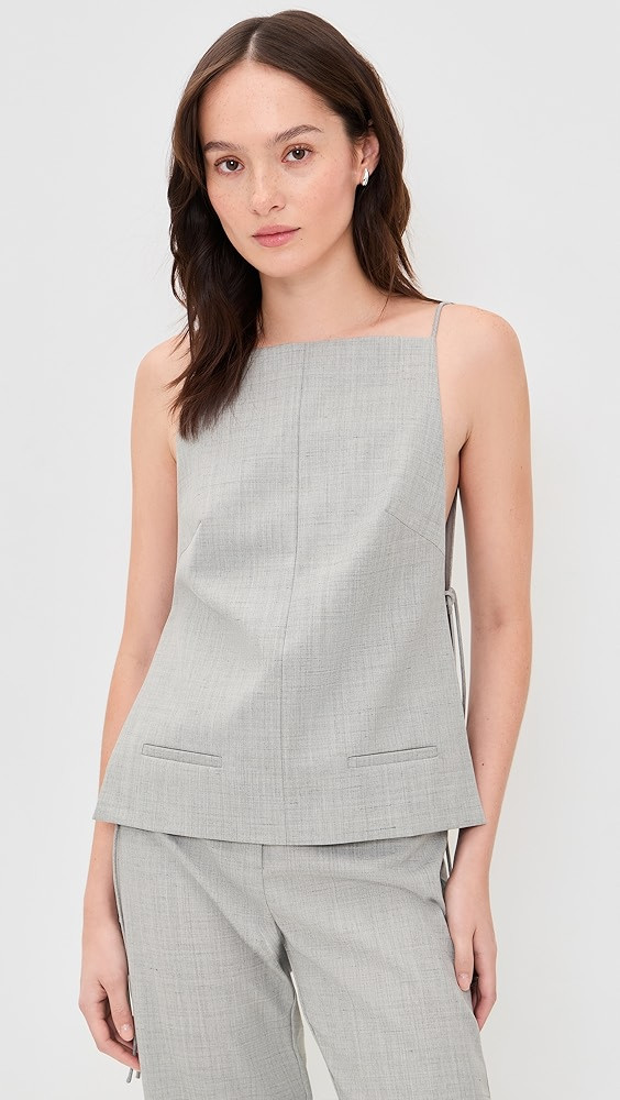Square Side Tie Top | Shopbop
