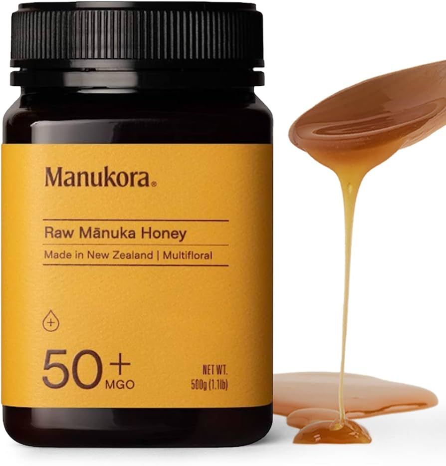 Manukora Raw Manuka Honey, MGO 50+, New Zealand Honey, Non-GMO, Traceable from Hive to Hand, Dail... | Amazon (US)