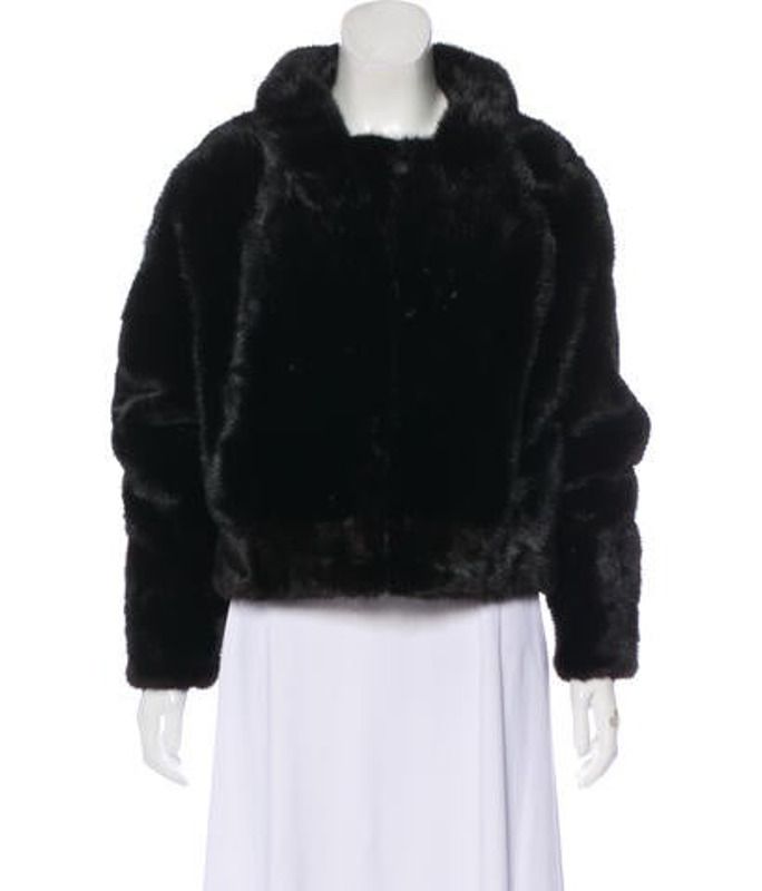 Fur Mink Fur Jacket Black Fur Mink Fur Jacket | The RealReal