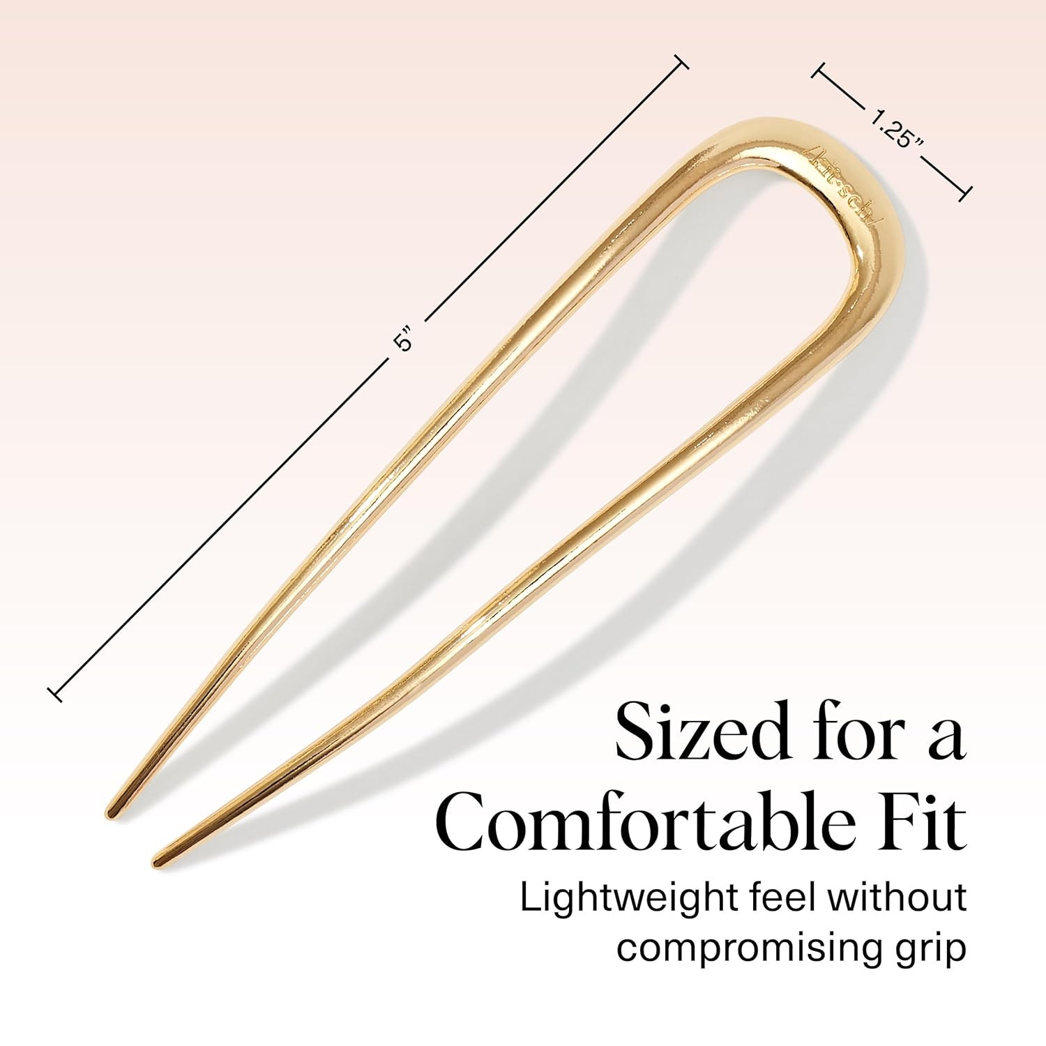 Kitsch French Hair Pins for Women – Elegant & Durable Metal Hair Fork for Updos, Chignon, Bun &... | Amazon (US)