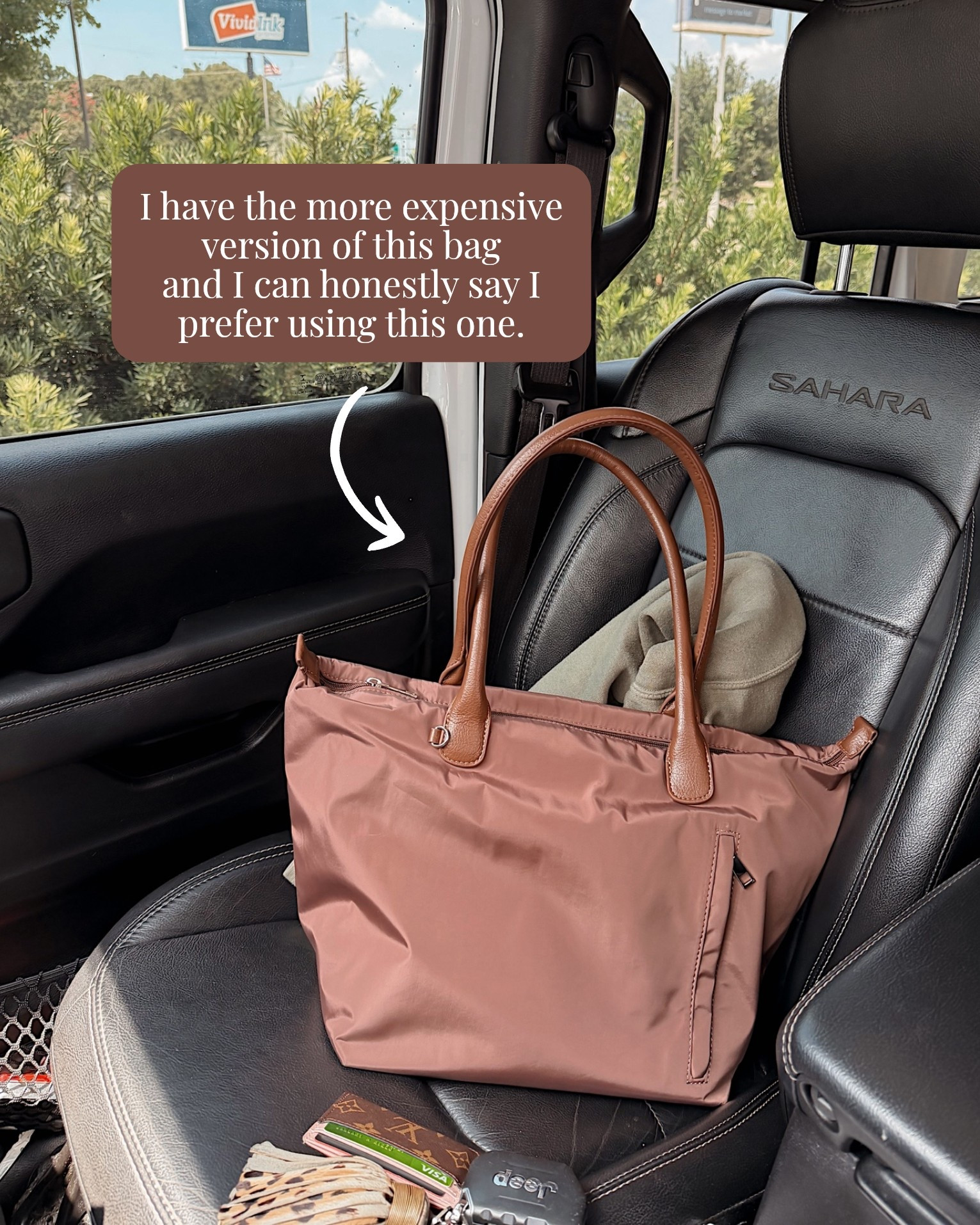 I bought the expensive version of this bag last year, but have since switched to this Walmart tote version and honestly like it better. Better straps and a padded interior. 👌🏻

Fall outfits, back to school, everyday bag, everyday purse, shoulder bag, fall outfits over 40

#LTKdayinmylife #LTKmomlife #LTKOver40