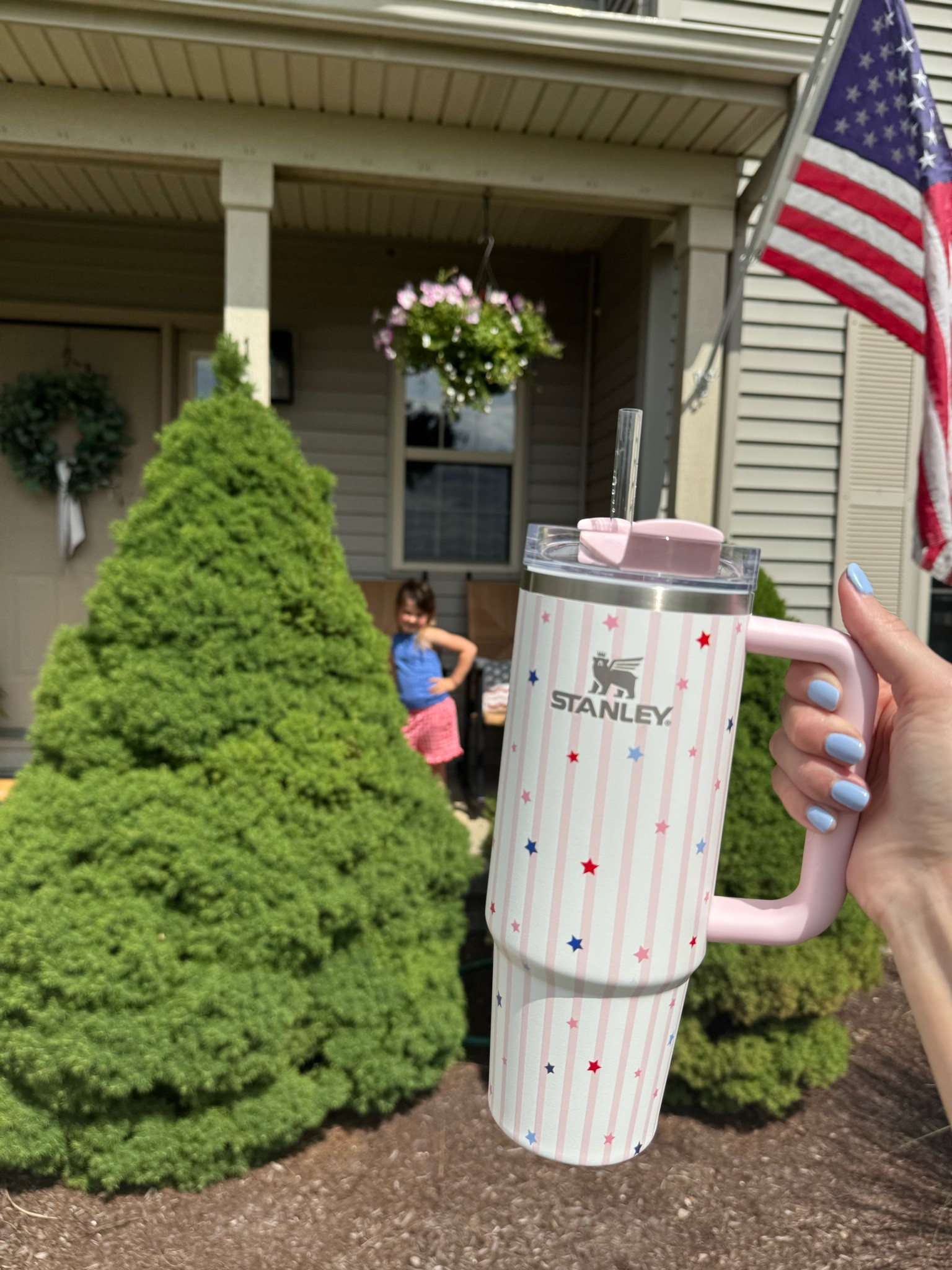 The cutest new Stanley collection!! Perfect for an Americana summer! // MDW // 4th of July // drinkware // Target finds