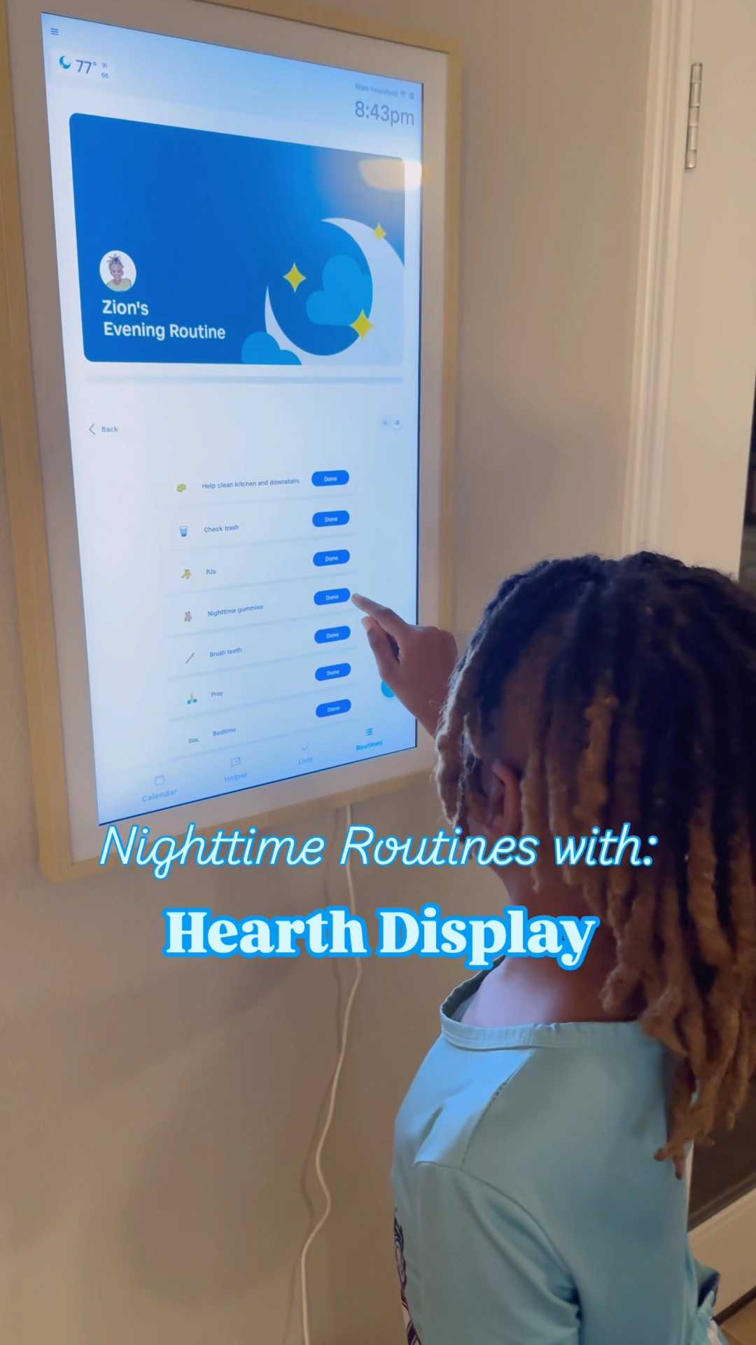 With 5 kids and one on the way, people are always asking me how I do it—how I juggle mom life with so many little ones. 🤷🏽‍♀️

Well, this tool makes it so much easier! 🙌🏽✨ Our Hearth Display has completely transformed our nighttime routine. 💤😴

Even on late nights when we’re coming home from dance, gymnastics, or basketball practices, the kids can quickly click on their routines and navigate through them with ease. 🛏️✅

And the best part? Hearth Display is currently on sale from $699 to $499 and will be here just in time for the holidays! 🎁🎄✨ This deal ends November 29th or until supplies run out, so don’t miss out! 🎉

Tag someone who could use this (or someone who needs a hint as they are Christmas shopping for you! 😜). 🛒🛍️

🎁 Don’t miss out—get your Hearth Display at this amazing price NOW by clicking the link below!

🔗🎁🥳: 

https://hearthdisplay.com/products/hearth-display?sca_ref=6565261.bnI4Kj2GtZ

#HearthDisplay #MomLife #NighttimeRoutine #HolidayOrganization #FamilyTime #BetterOrganization #houstonmommyblogger #houstoninfluencer 
#blogger #Texasinfluencer #family 
#familylove #FamilyFun #parentlove


#LTKFamily #LTKHoliday #LTKSaleAlert