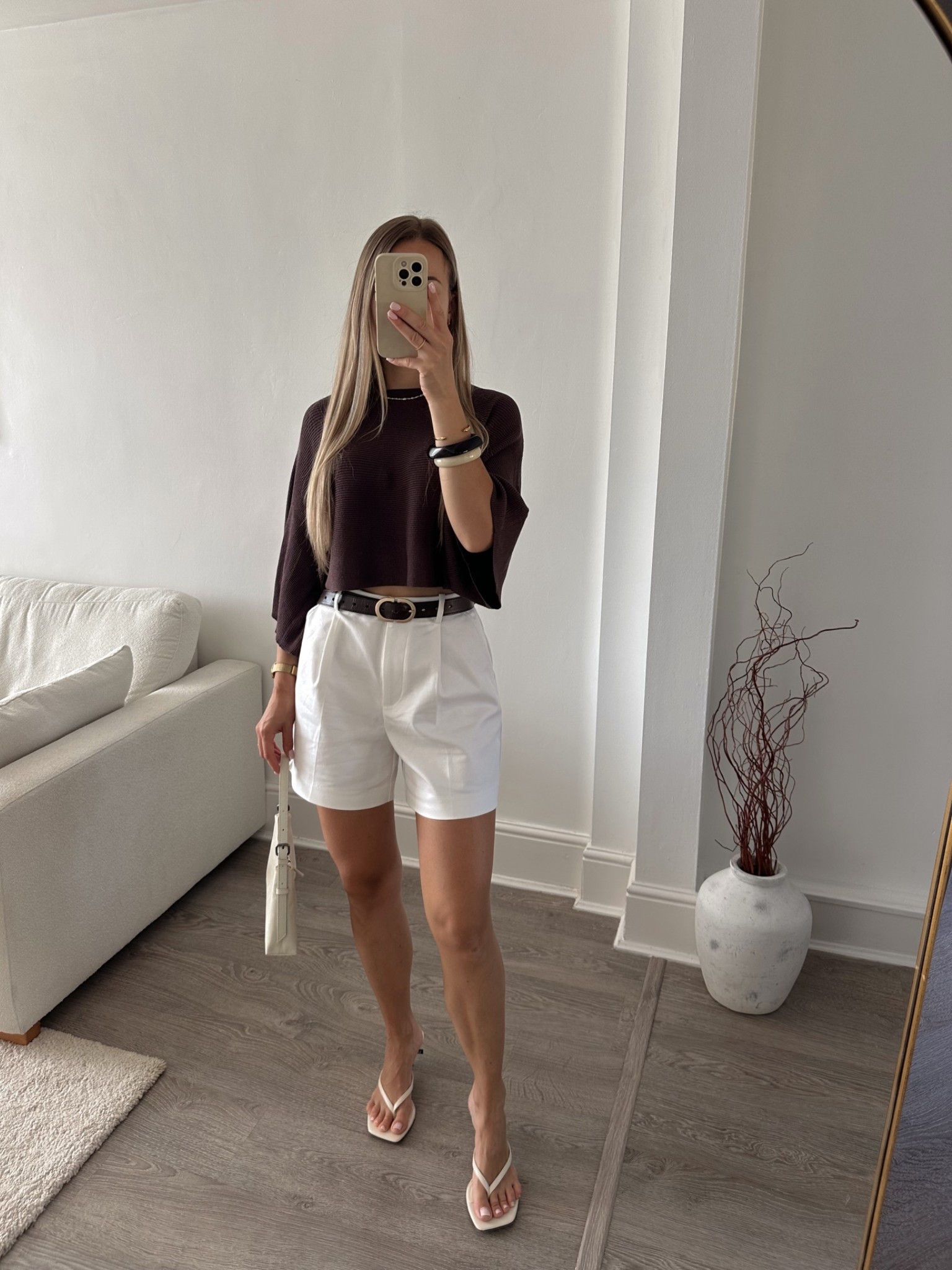 A chic summer outfit 🤍 This cape knit top is on repeat 😍

#LTKsummer #LTKuk #LTKeurope