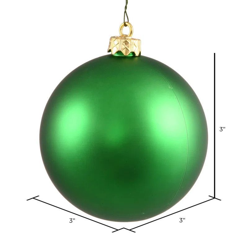 Holiday Decor Ball Ornament in Box (Set of 32) | Wayfair North America