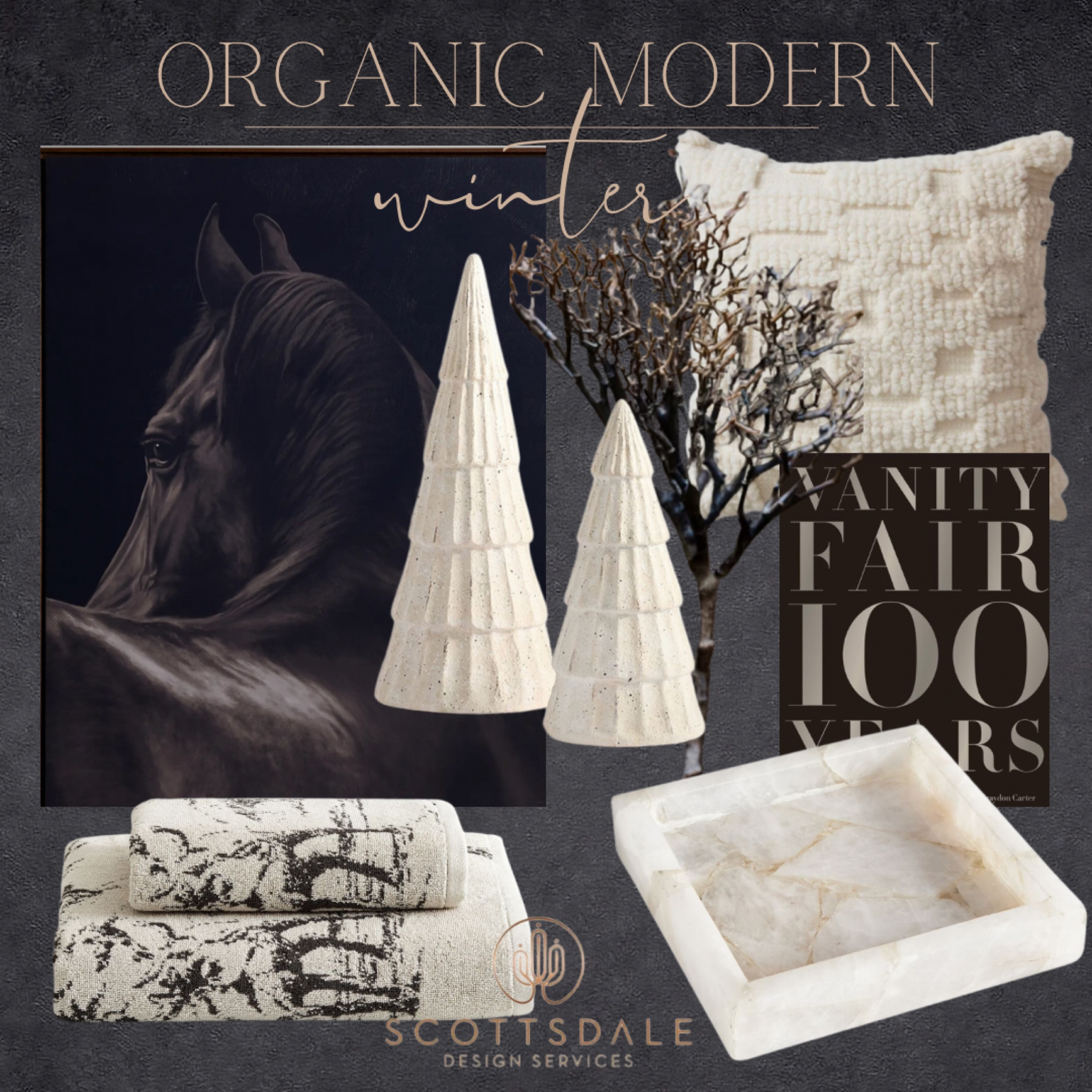 Cozy Winter decor🤍

Organic modern, coffee table book, horse art, chunky pillow, marble tray, quartz tray, 

#LTKSeasonal #LTKStyleTip #LTKHome
