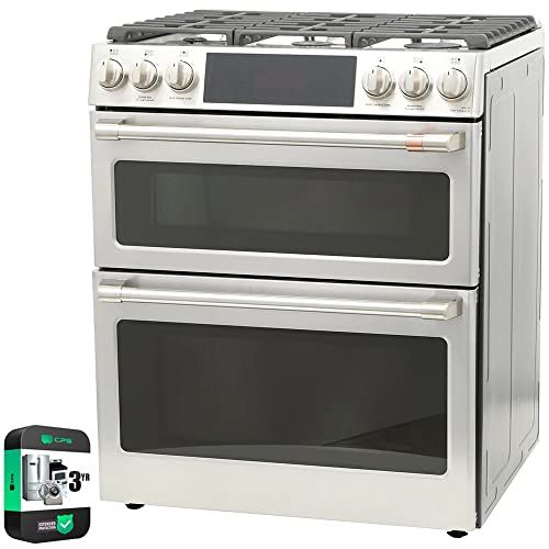 GE C2S950P2MS1 Cafe 30 inch Smart Double-Oven Range With Convection Bundle with Premium 3 YR CPS ... | Amazon (US)