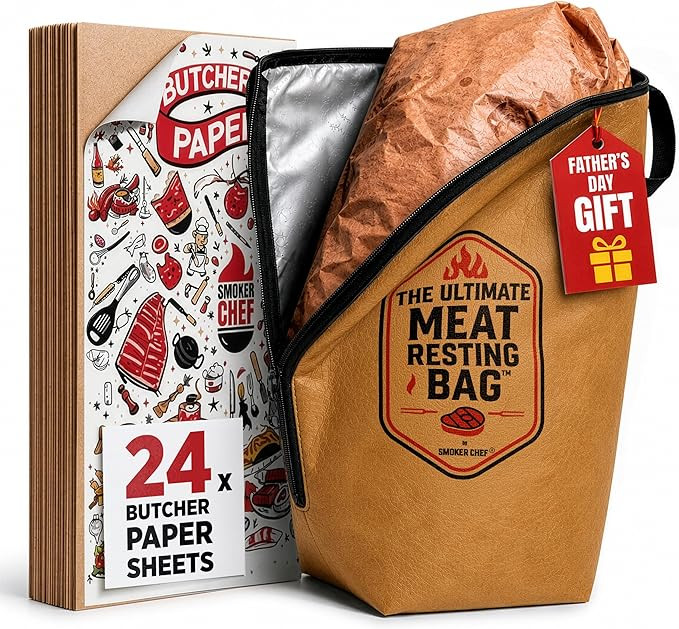 The Ultimate Meat Resting Bag™ - 21" Brown Heavy-Duty Insulated BBQ Blanket for Resting Meat - ... | Amazon (US)