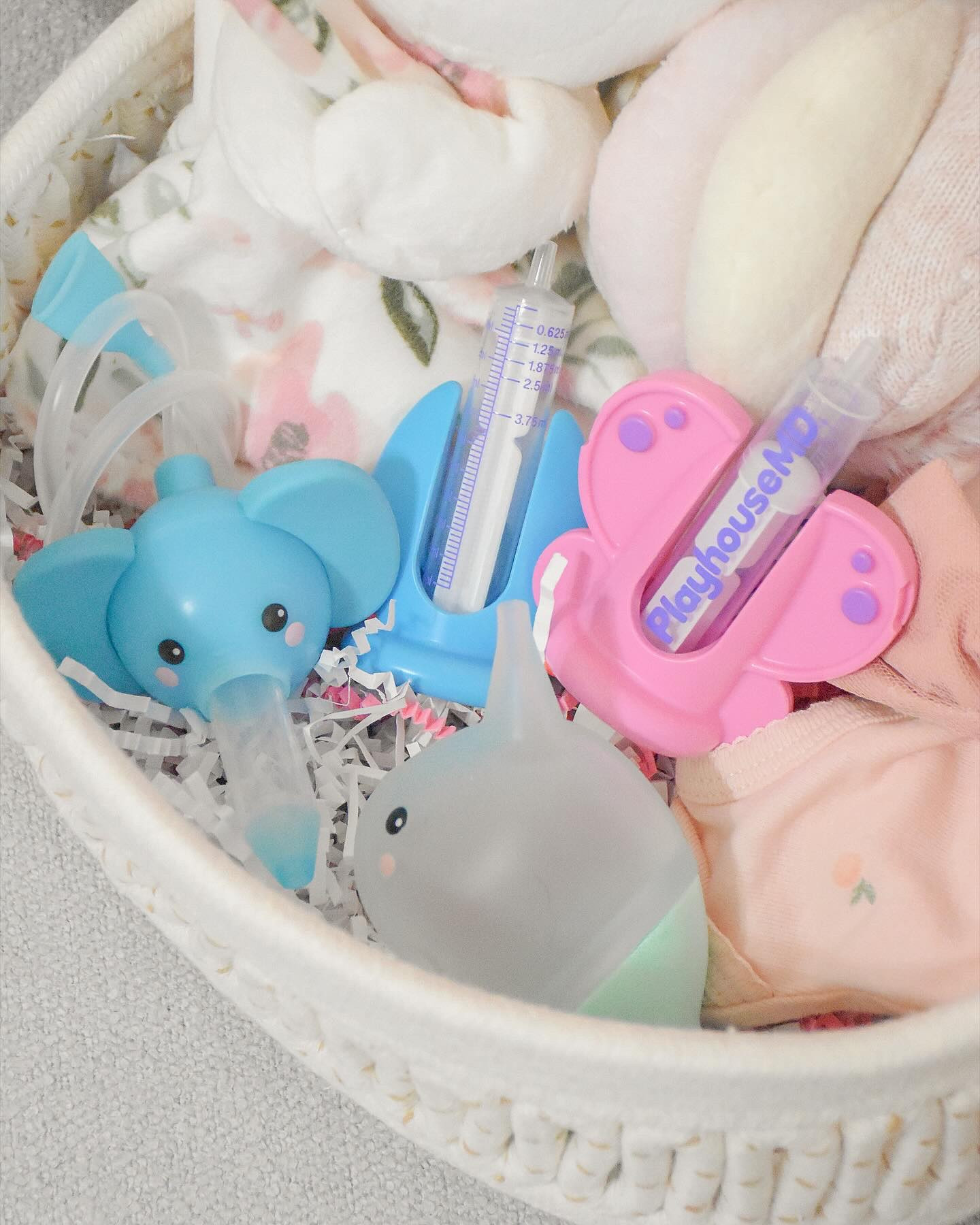 sick day must haves for littles 🤧 #gifted the doctor and toy designer sister duo behind @playhouse.md sent me their line of kid inspired sick day essentials and I have to say they are the cutest pediatric tools I’ve ever seen! 🥹  each device is designed to make sick days easier on mom and more playful for babies. From their light up narwhal and elephant Booger Buddies to their butterfly and rocket Medicine Buddies, each one gives you a chance to add a dose of play and storytelling to those not so fun sick days! 🤒😷I love that the Booger Buddies gently light up for use at night and that the Medicine Buddies also have pacifier attachments for infants! ⭐️🌸 sick days can be tough so I love how these add a little bit of happy for mama and baby! 

✨ comment BABY and I’ll DM you a link to shop these Playhouse MD goodies for yourself or for some one else - think baby shower or new mama gift basket! 🧺 

#njmomblogger #njmoms #momblogger #njblogger #newjerseyblogger #newjerseymoms #babygift #babyshowergiftideas #babyshwoergift #newmomgift #newmomgifts #sickdayessentials #newmommusthaves #sickdaybasket