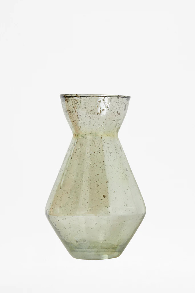 Small Luxe Green Trumpet Vase | French Connection (UK)