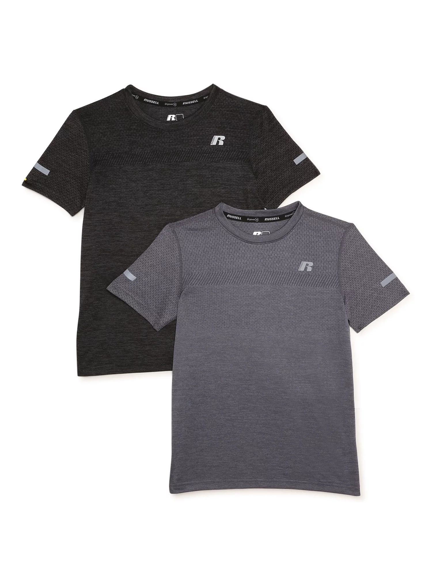 Russell Boys T-Shirt, 2-Pack, Sizes 4-18 - Walmart.com | Walmart (US)