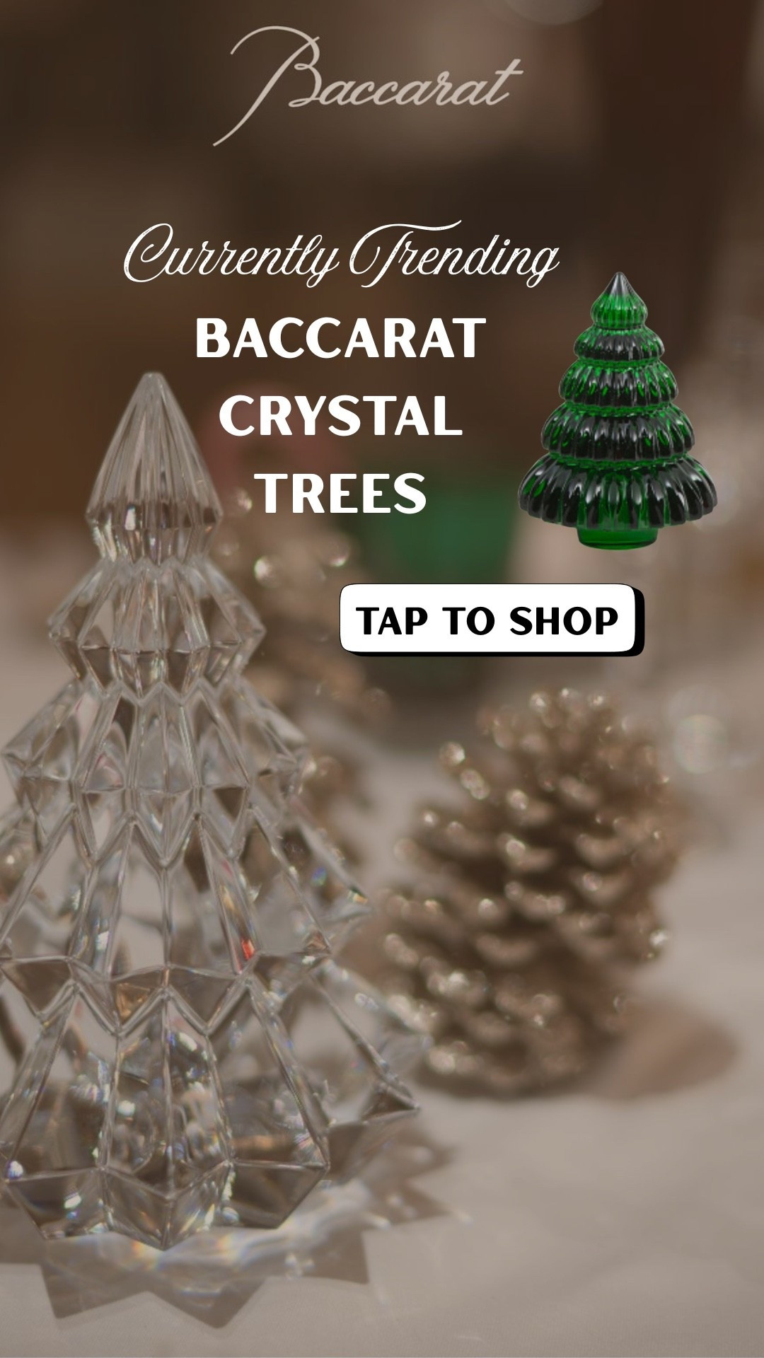 I found this baccarat crystal tree at TJmaxx for a steal! Linked some other similar options as well!

TJmaxx finds, TJmaxx Christmas, Christmas 2025, Christmas decor, luxe for less, designer find, Christmas gift ideas, Christmas gift guide 

#LTKSeasonal #LTKHome #LTKSaleAlert