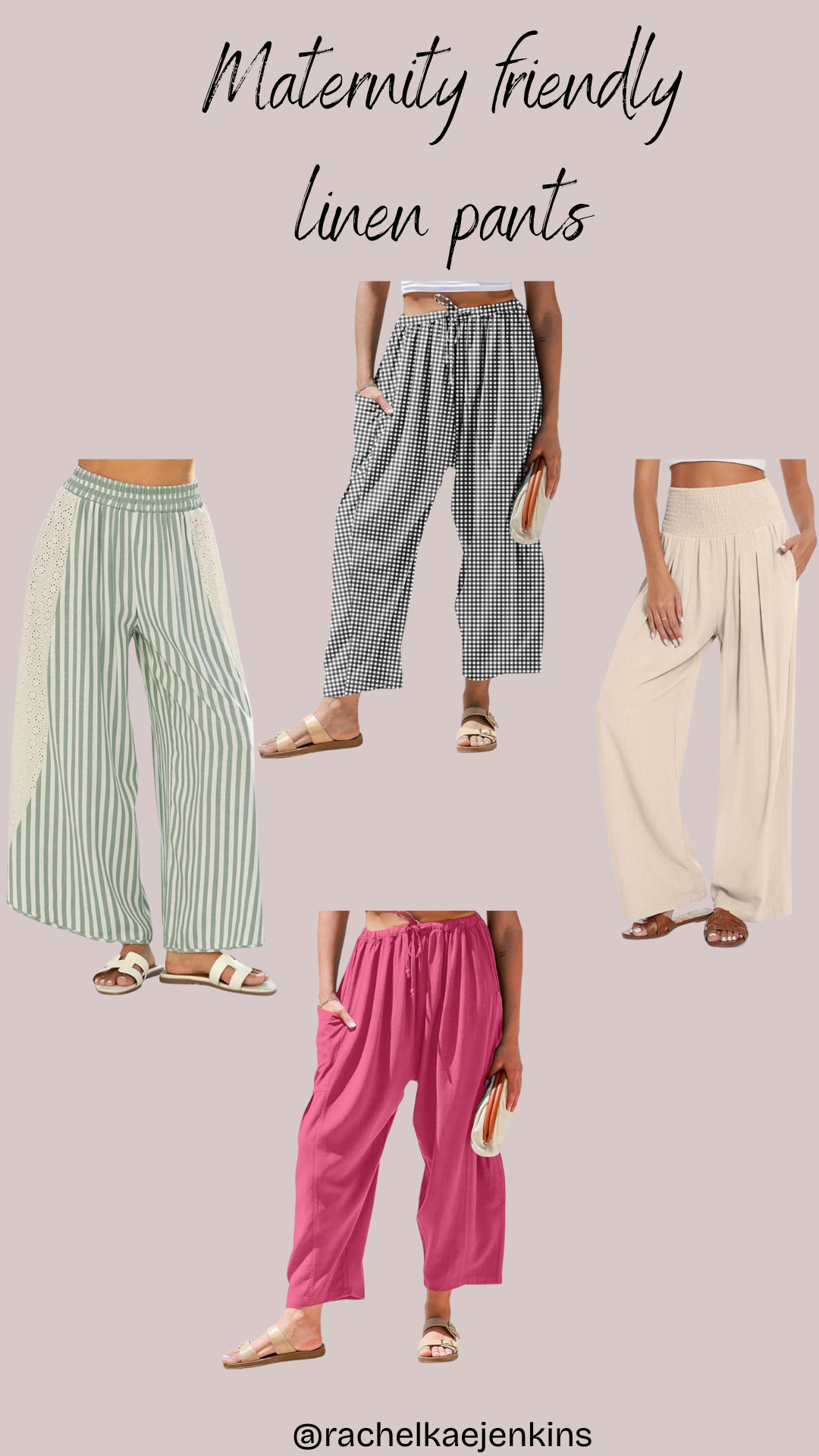 LIVING in these cute linen pants for my summer pregnancy!  

 #LTKootd #LTKmomlife #LTKBump