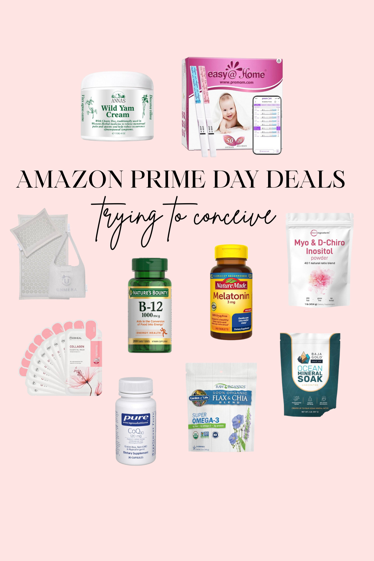 Some of my favorite products I like to incorporate into my daily routine when trying for a baby 

 #LTKFindsUnder50 #LTKBeauty #LTKBaby