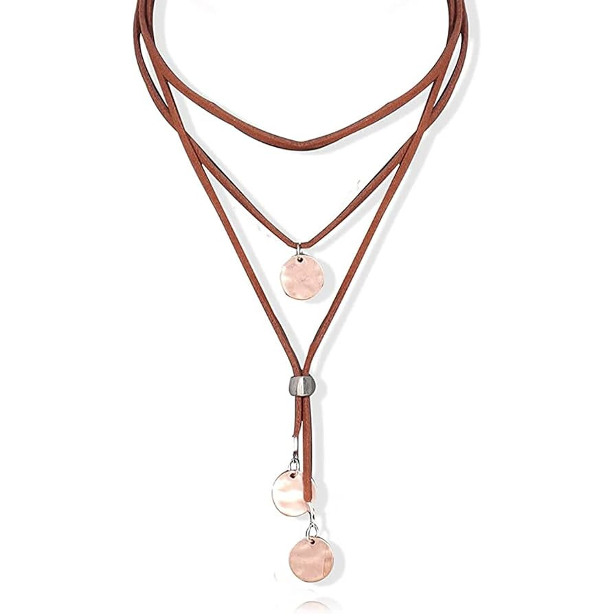 choice of all Boho Necklaces for Women Western Outfits Cowgirl Necklace for Women Trendy Handmade... | Amazon (US)