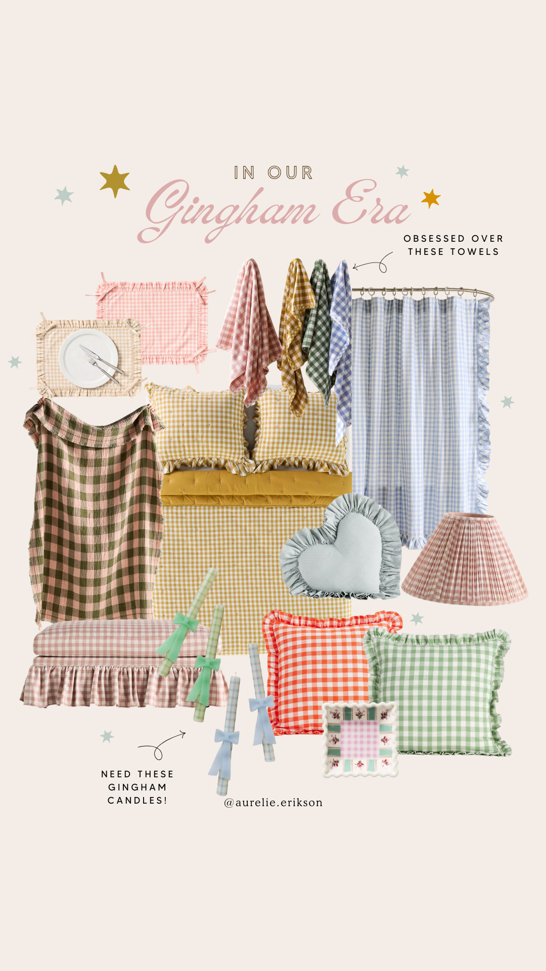 I am gingham-obsessed this season! Anthropologie has all your gingham needs this season for your home!  

 #LTKHome #LTKFindsUnder50 #LTKFindsUnder100