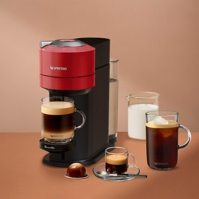 Nespresso Vertuo Next Bundle Coffee Maker and Espresso Machine by Breville - Red | Target