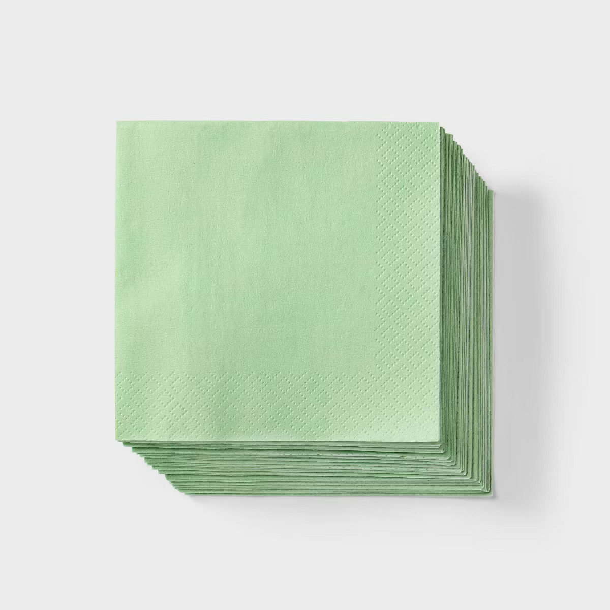 30ct Beverage Napkins Sage - Spritz™ | Target