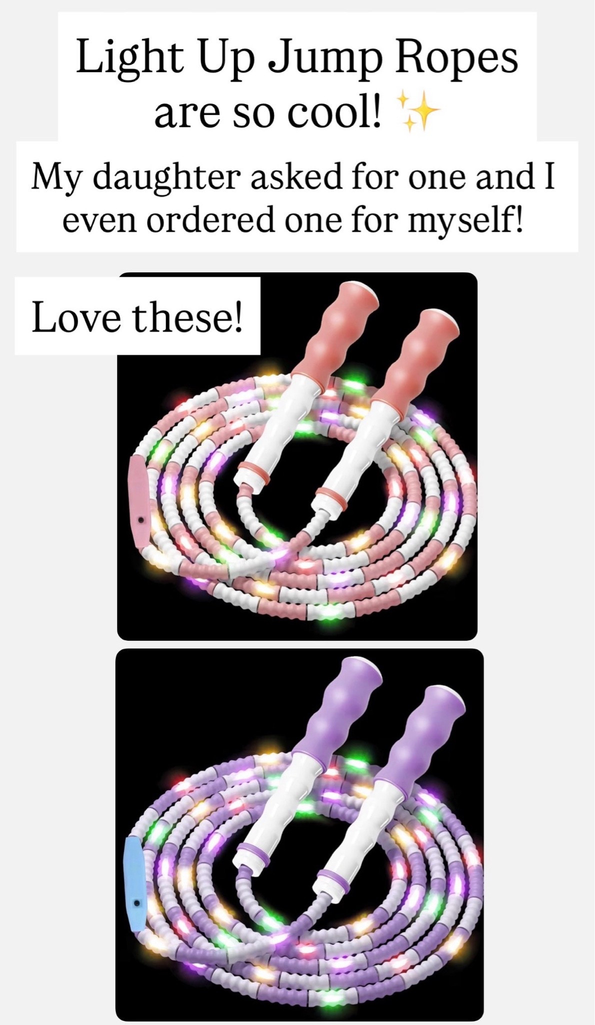 Light-up jump ropes for kids

#LTKKids