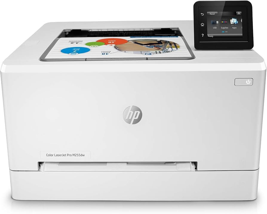 HP Color Laserjet Pro M255dw Wireless Laser Printer, Remote Mobile Print, Duplex Printing (7KW64A... | Amazon (US)