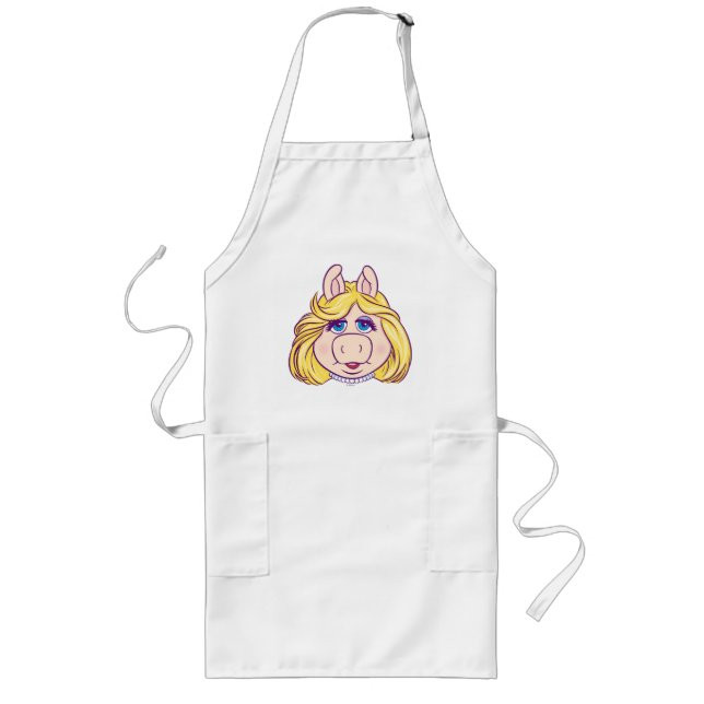 The Muppets Miss Piggy Face Disney Long Apron | Zazzle | Zazzle