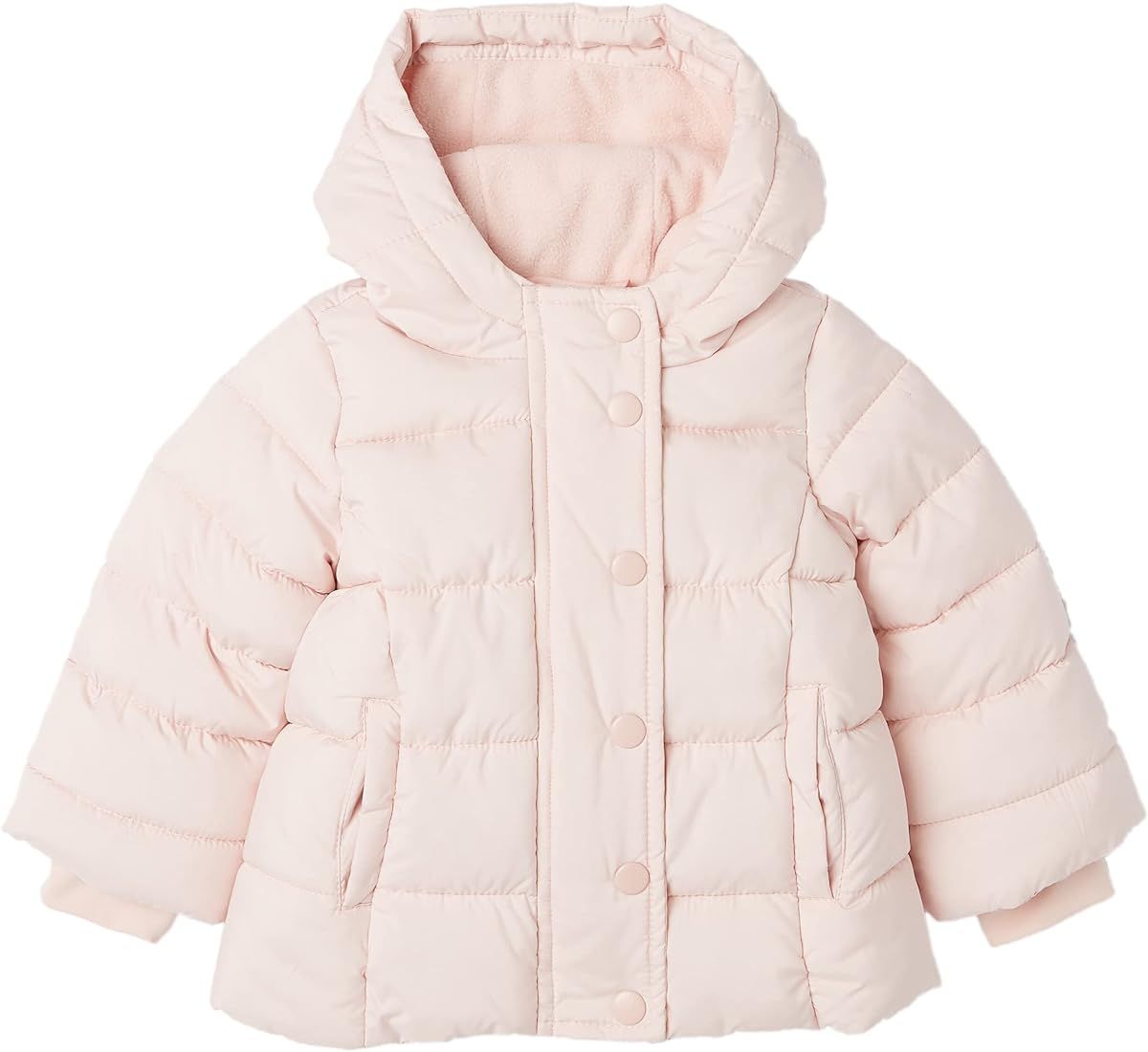 Amazon Essentials Babies, Toddlers, and Girls' Heavyweight Hooded Puffer Jacket | Amazon (US)