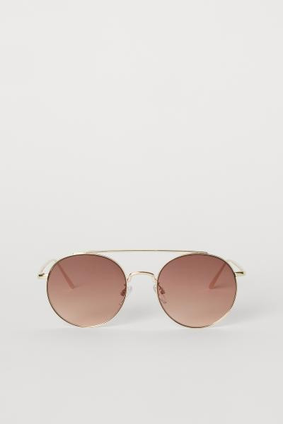 Sonnenbrille - Goldfarben - Ladies | H&M DE | H&M (DE, AT, CH, NL, FI)