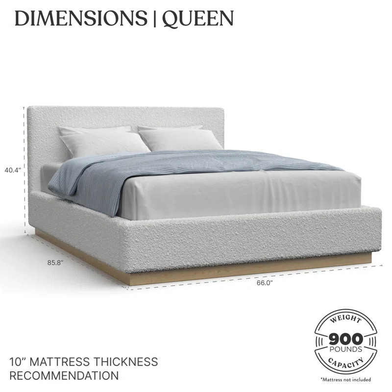 Drago Upholstered Platform Bed | Wayfair North America