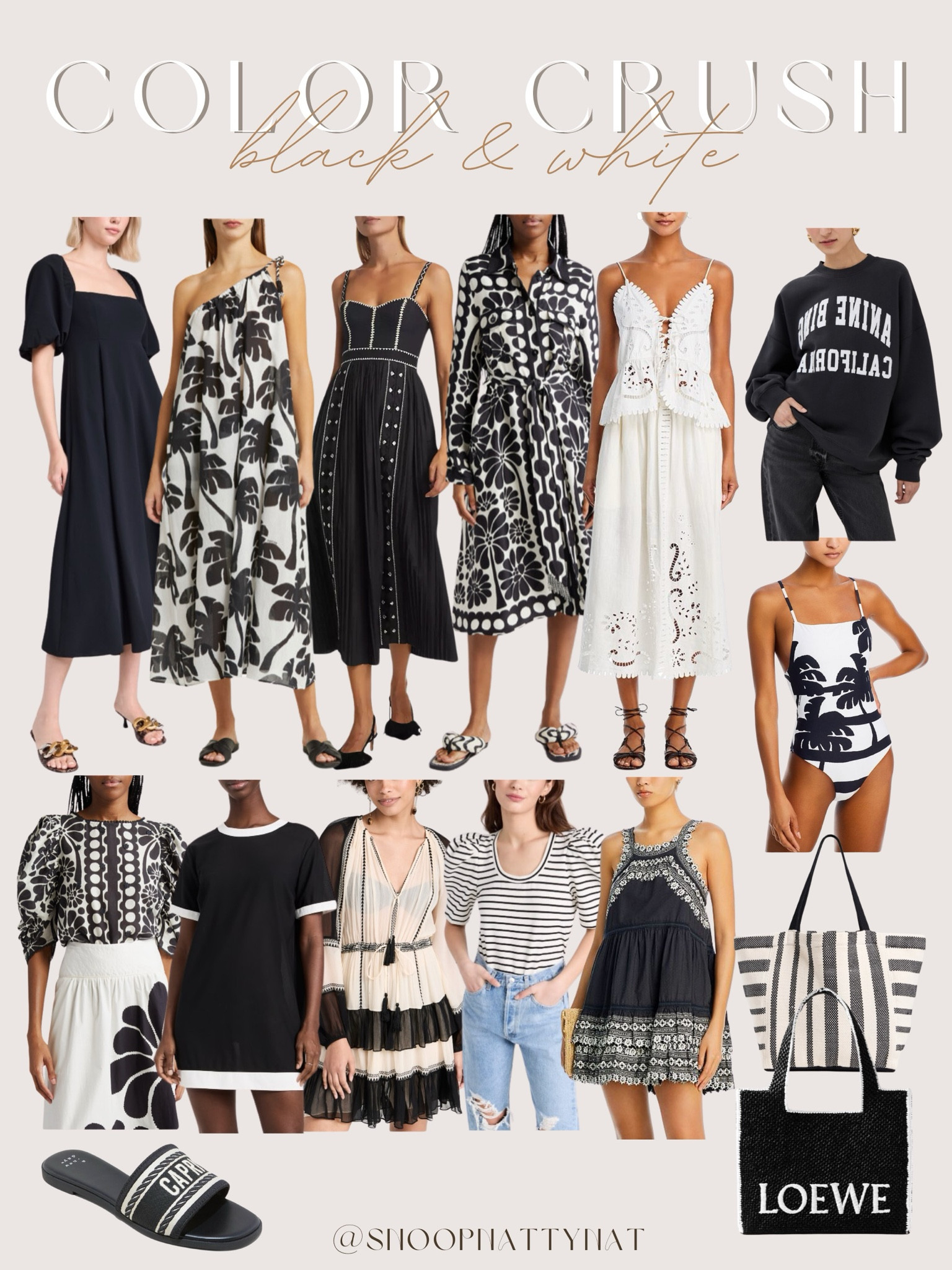 Color Crush: Black & White !!! Black and white fashion - preppy fashion - spring fashion - spring dresses - Shopbop - spring styles - spring outfit ideas - black outfits - white outfit ideas - styling tips - neutral outfit ideas



#LTKstyletip #LTKSeasonal #LTKMostLoved