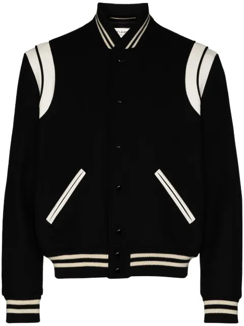 Teddy wool bomber jacket | Farfetch (CA)