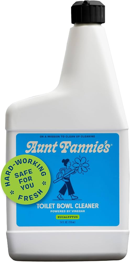 Aunt Fannie's Toilet Bowl Cleaner, Bleach-Free Cleaner Powered by Vinegar, Freshens and Removes S... | Amazon (US)