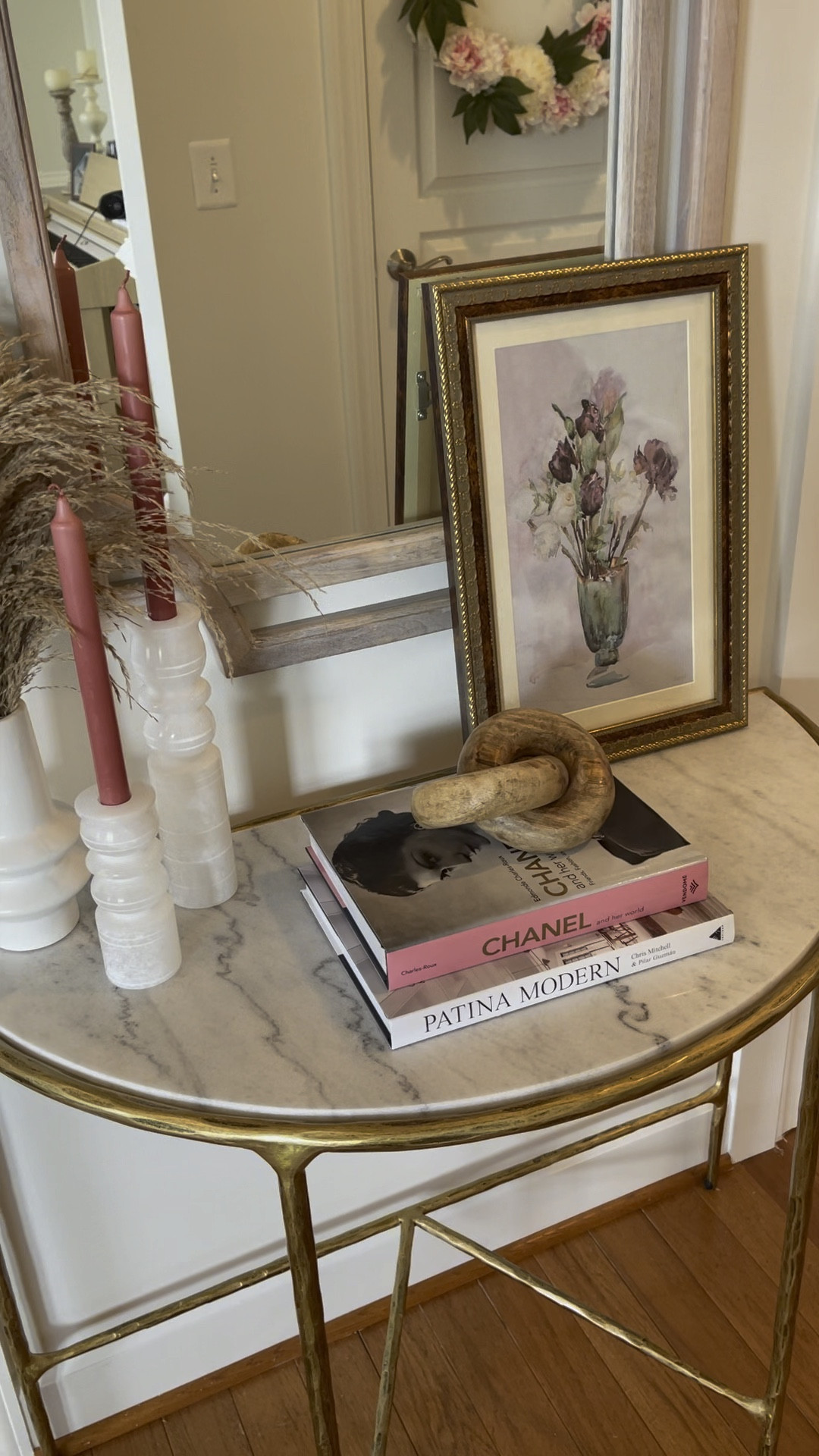 Warm and inviting entryway for our design client! 

#LTKstyletip #LTKhome #LTKfindsunder100